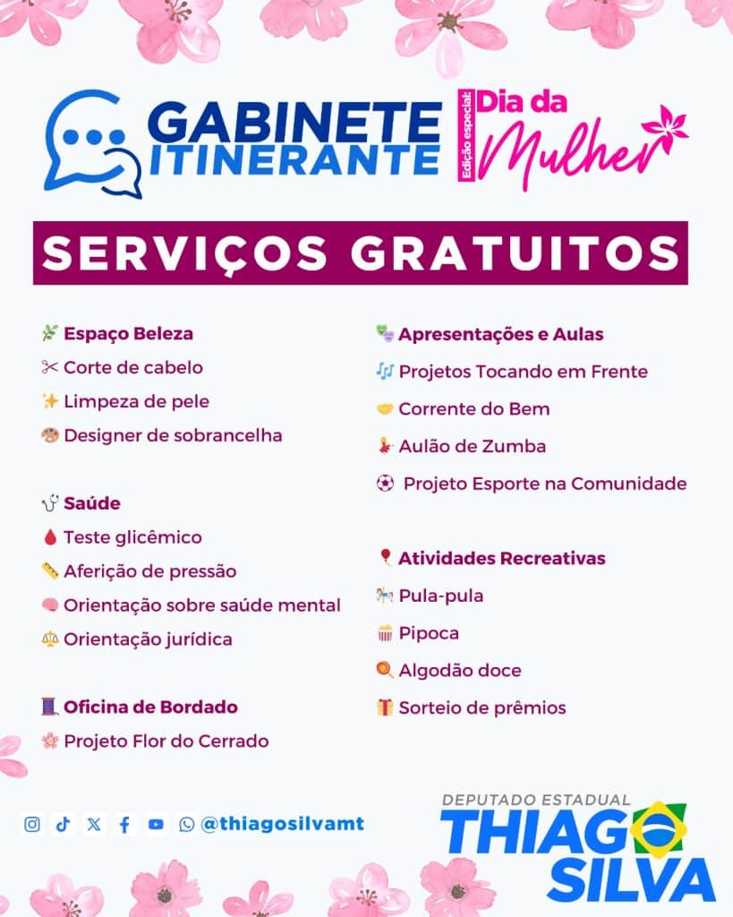 MÊS DA MULHER: Celina Bezerra e região recebem edição especial do Gabinete Itinerante no próximo sábado (15/02) 2 Imagem do WhatsApp de 2025 03 13 as 07.13.01 28c7d512