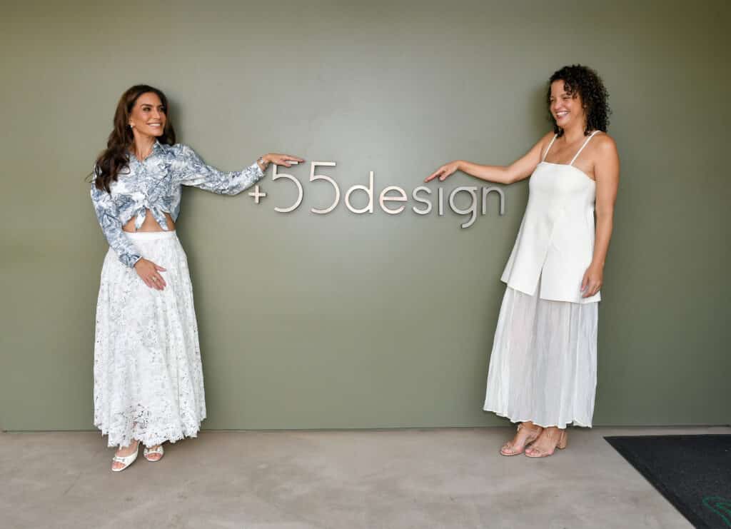 Ticiana Villas Boas e Tatiana Amorim celebram 5 anos da +55design com festival de música, gastronomia e design na sede da marca 2 Copia de Ticiana Villas Boas e Tatiana Amorim 1 2